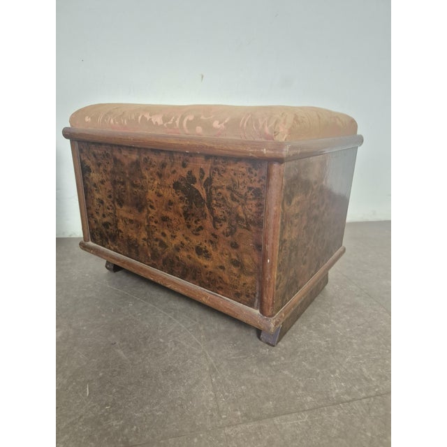 Art Deco Ottomans, 1930s, Set of 2 For Sale - Image 9 of 12