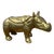 Late 20th Century Brass Rhinoceros Box For Sale