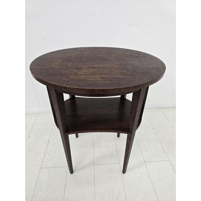 Thonet Secession No. 9208 Side Table attributed to Marcel Kammerer for Thonet, Austria, 1910s For Sale - Image 4 of 16