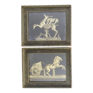 Circa 1900 Photographs of Sculpture - A Pair For Sale