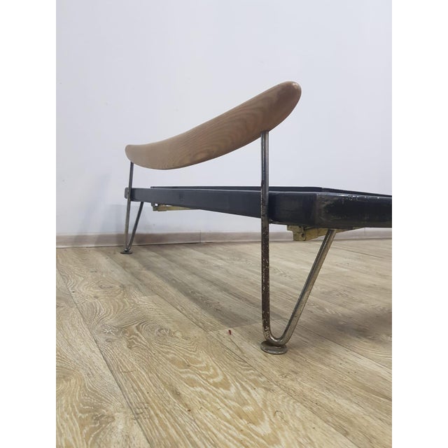 Wood Bed by Fred Ruf for Wohnbedarf, Switzerland, 1950s. For Sale - Image 7 of 18