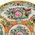 Chinoiserie Vintage Famille Rose Hand-Painted Canton Porcelain Plate For Sale - Image 3 of 6