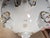 Vintage Hand-Painted Hollywood Regency Porcelain Centerpiece Bowl With Gilt Trim & Floral Motif For Sale In Dallas - Image 6 of 13
