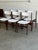 Mid-Century Modern Rosewood Dining Chairs in Style of Erik Buch Mid-Century Modern Sculptural Seating Set of 6 Denmark 1960s For Sale - Image 3 of 13