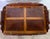 English Chippendale Inlaid Mahogany Tea Table C. 1940's For Sale - Image 4 of 10
