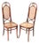 Set of Art Nouveau Model 17 High Back Chairs in Beech by Michael Thonet for Gebrüder Thonet Vienna Gmbh, 1890s For Sale
