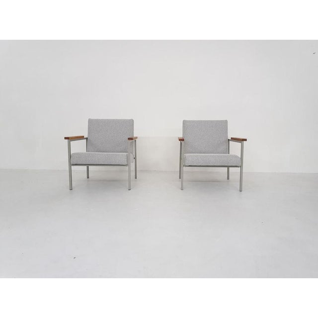 1960s Set of Mid-Century Dutch Lounge Chairs, 1960s For Sale - Image 5 of 14