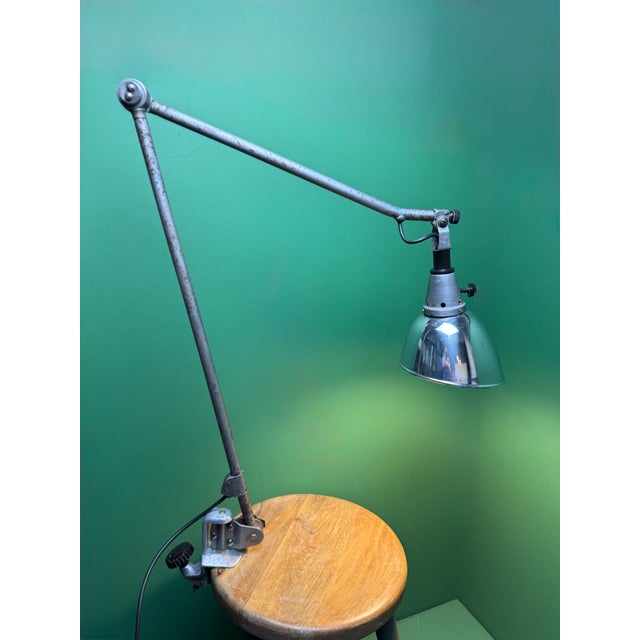 Task Lamp by Curt Fischer for Midgard, 1940s For Sale - Image 6 of 10
