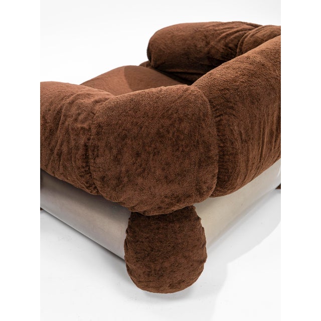 Metal Set of Chairs by Adriano Piazzesi, 1970s For Sale - Image 7 of 10