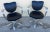 Black Set of Vintage Armchairs For Sale - Image 8 of 8