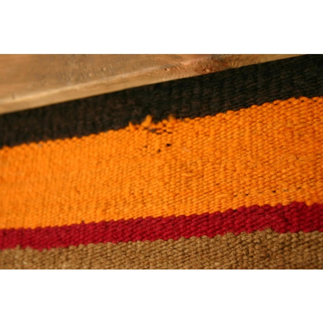 Early 20th Century Navajo Textile Rug - Large Single Kachina For Sale - Image 6 of 10