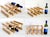 Wood Mid 20th Century Richard Nissen Beechwood Wine Rack For Sale - Image 7 of 10