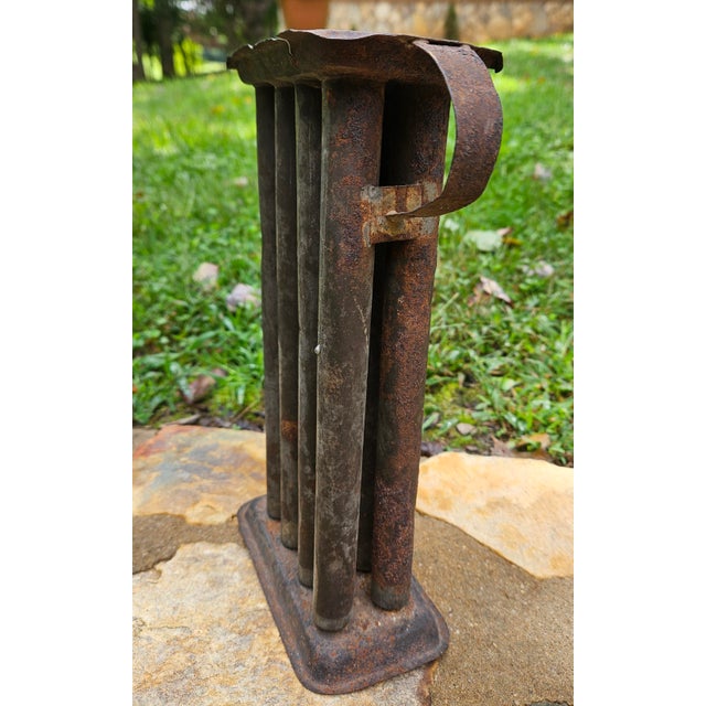 Mid 1800 2 Handled Candle Mold For Sale In Charlotte - Image 6 of 11