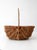 Vintage Wicker Gathering Basket For Sale - Image 11 of 14