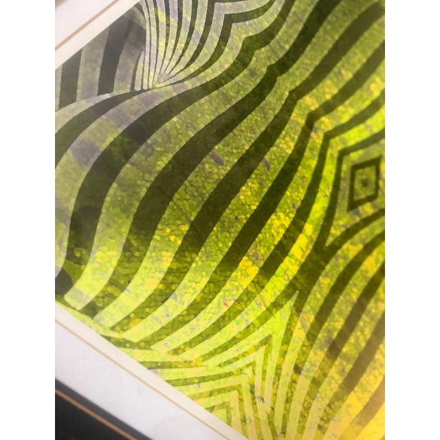 2020s Modernist Signed Print, Framed For Sale - Image 5 of 9