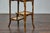 English 1920s Bamboo and Woven Rattan Side Table with Sectioned Shelves For Sale - Image 10 of 12