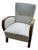 Vintage Art Deco Hungarian Armchair, 1930s For Sale