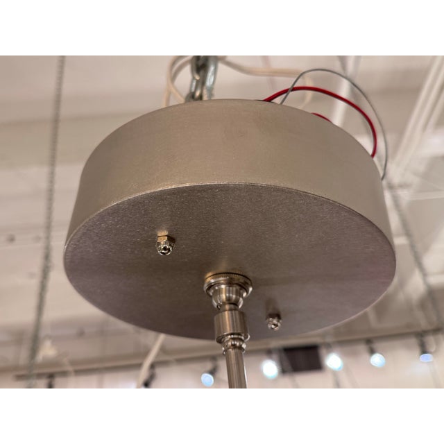 Ochre Gaia Chandelier, Three Tier With Six Pebbles For Sale - Image 9 of 12