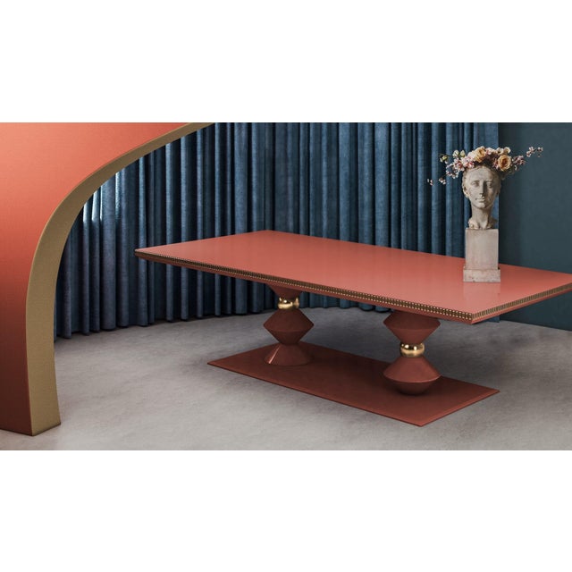 Not Yet Made - Made To Order Cortez Dining Table by Malabar For Sale - Image 5 of 7