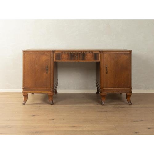 Wood Art Deco Writing Desk For Sale - Image 7 of 15