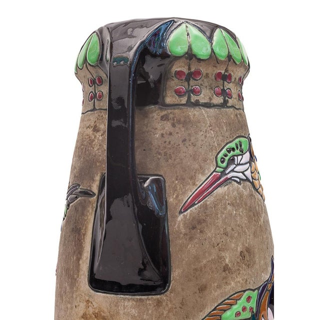 Large Art Nouveau Vases, 1890s, Set of 2 For Sale - Image 5 of 14