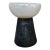 Made Goods Modern Black and White Loz Garden Stool For Sale