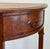 Wood Vintage Traditional Wood Demi-Lune Table For Sale - Image 7 of 11