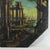 Vintage Octagonal Oil Painting - Classical Roman Ruins Capriccio Landscape For Sale - Image 9 of 11