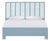 Liam Standard Bed King - Pool Blue For Sale