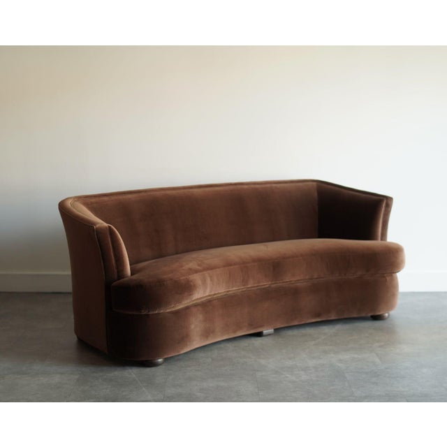 Mid-Century Modern Set of Two Swedish Cabinet-Maker Sofas, Circa 1960s For Sale - Image 3 of 10