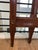 1960s 1965 Davis Cabinet Co. Mahogany Four-Post Bedframe For Sale - Image 5 of 14