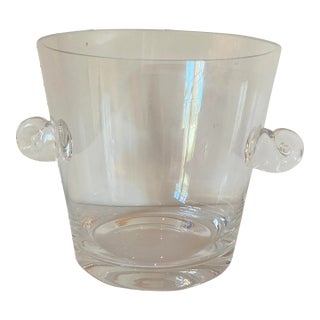 Late 20th Century Tiffany & Co. Crystal Champagne Ice Bucket For Sale