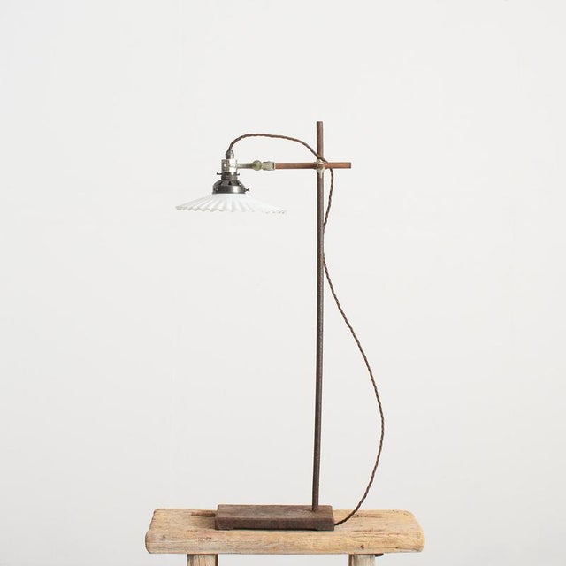 French Lab Stand Desk Lamp, 1930s For Sale - Image 7 of 7