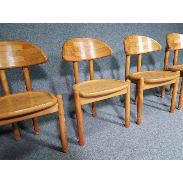 Logohuman Chairs in Maple from Ansager Furniture, Set of 2 For Sale - Image 10 of 15