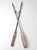 Brown Vintage Wooden Boat Oars Pair For Sale - Image 8 of 13
