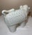 Mid Century Large 14” Italian Textured Pottery Lion Sculpture Marked For Sale In Phoenix - Image 6 of 12