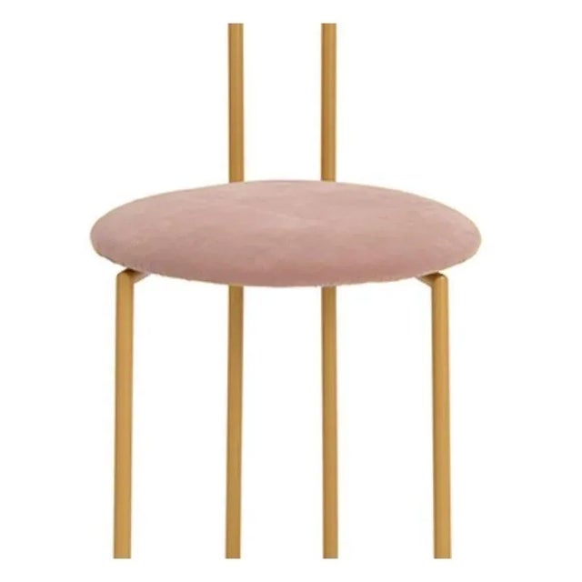 Joly Chairdrobe in Gold with High Back and Pesco Velvet Seat by Colé Italia For Sale - Image 6 of 9
