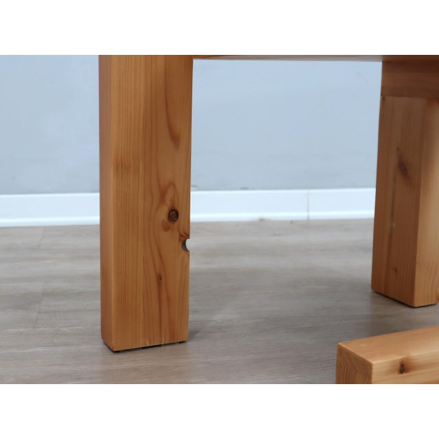 Steltman Chair in Larch Wood from Gerrit Rietveld, 1980s For Sale - Image 12 of 14