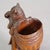 Wooden Sculpture Cat With Rabbit Handcarved Ca. 1900s For Sale - Image 9 of 9