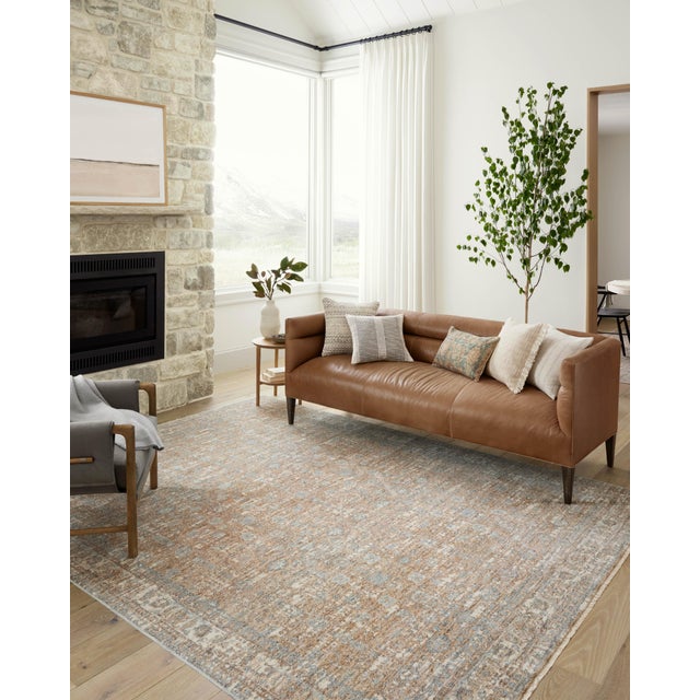 Designed in an expertly distressed antique style, the Blake Rug Collection by Angela Rose x Loloi features traditional...