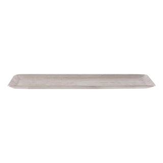 Chiseled Silver Tray- Large For Sale