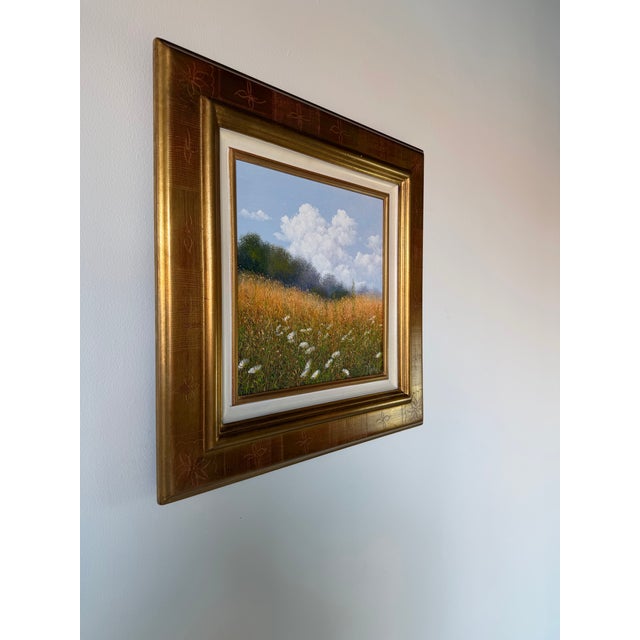 A beautiful original oil on canvas Painting titled “Marguerites”, painted in 2003 by French artist Patrice Marchal. This...