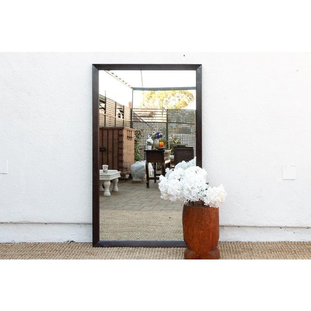 Traditional Large Elegant Vintage Rosewood Mirror For Sale - Image 3 of 9