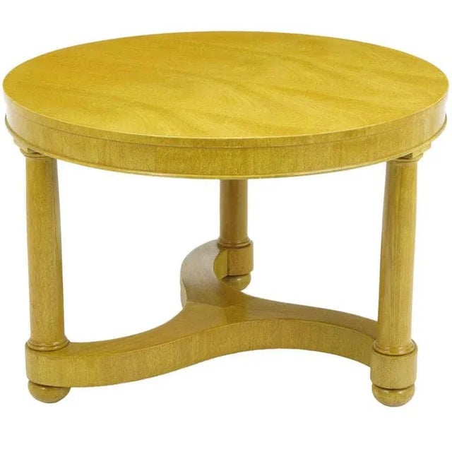 Empire Style Bleached Mahogany Coffee Table For Sale In Chicago - Image 6 of 6