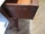 Kimball Victorian Style Solid Cherry Marble Top Console Table For Sale - Image 6 of 7