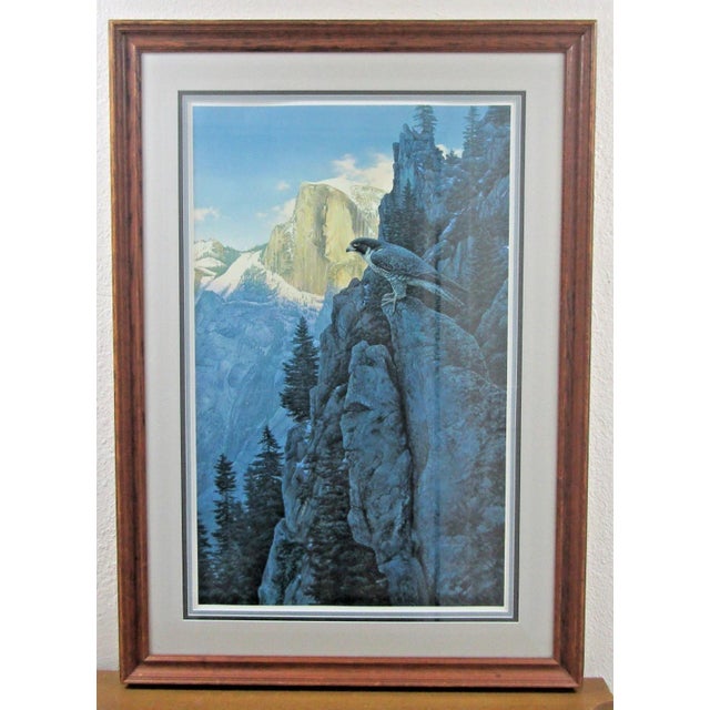 The Stephen Lyman Return of the Falcon Limited Edition Print is a beautifully framed and signed piece of contemporary art...