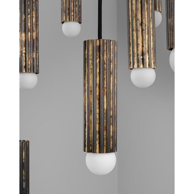 Gold Vesta Cluster 32 Pendant Light by Schwung For Sale - Image 8 of 18