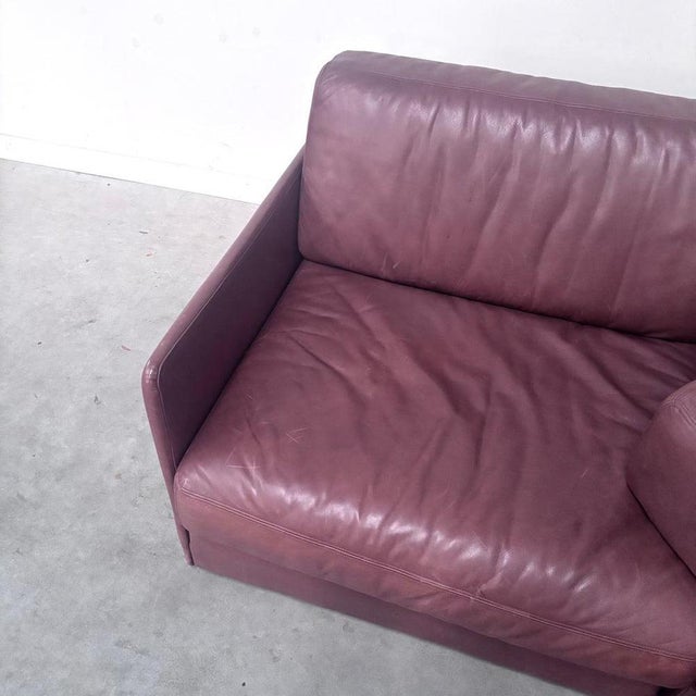 Brown Leather DS76 Modular Sofa from de Sede, 1970s, Set of 4 For Sale - Image 9 of 18