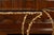 Pair of Midcentury Gilt Bronze Glass Tops Console Tables with Faux Bois Motifs For Sale - Image 9 of 12