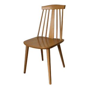1970s Vintage Mid Century Modern Chair Made in by Poland Radomsko